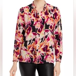 Kobi Halperin Mabel Tie Neck Blouse